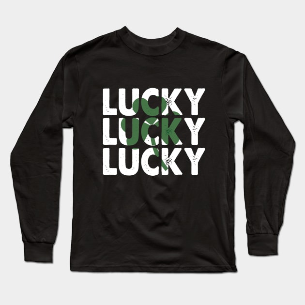 Lucky Lucky Long Sleeve T-Shirt by othmane4